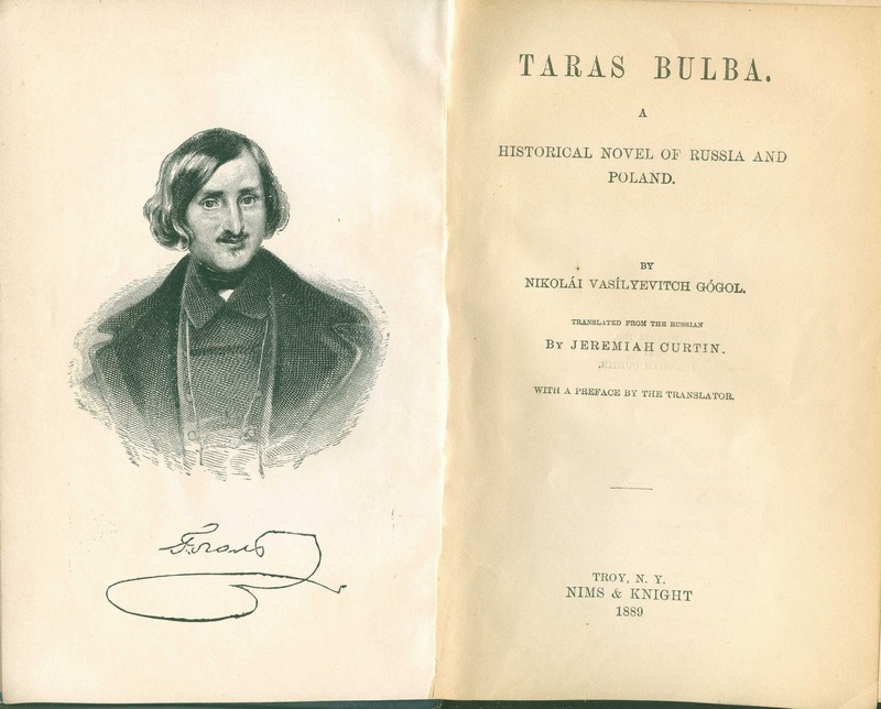Книга. Taras Bulba: a historical novel of Russia and Poland by N. V. Gogol