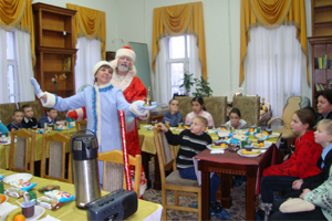 «Новогодний фейерверк» — благотворительная акция для детского дома № 55 в «Доме Гоголя»