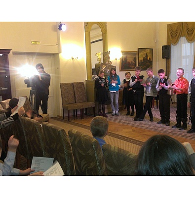 В «Доме Гоголя» состоялась благотворительная акция для воспитанников школы-интерната № 35