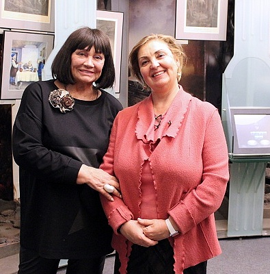 Встреча с Ларисой Лужиной в «Доме Гоголя»